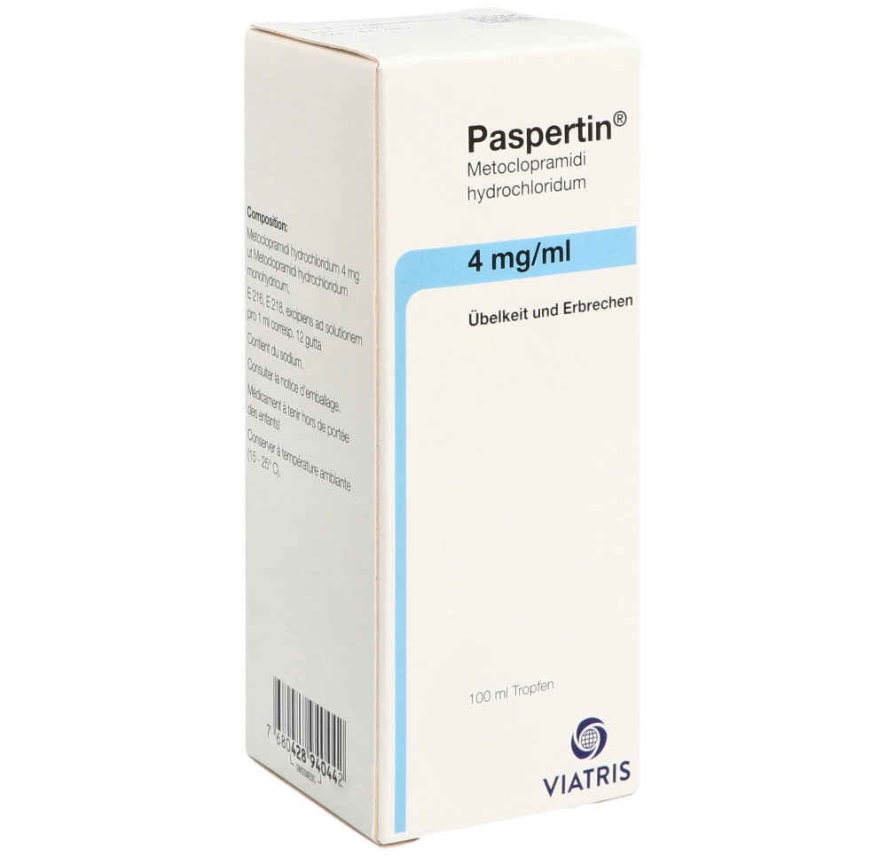 PASPERTIN gouttes fl 100 ml