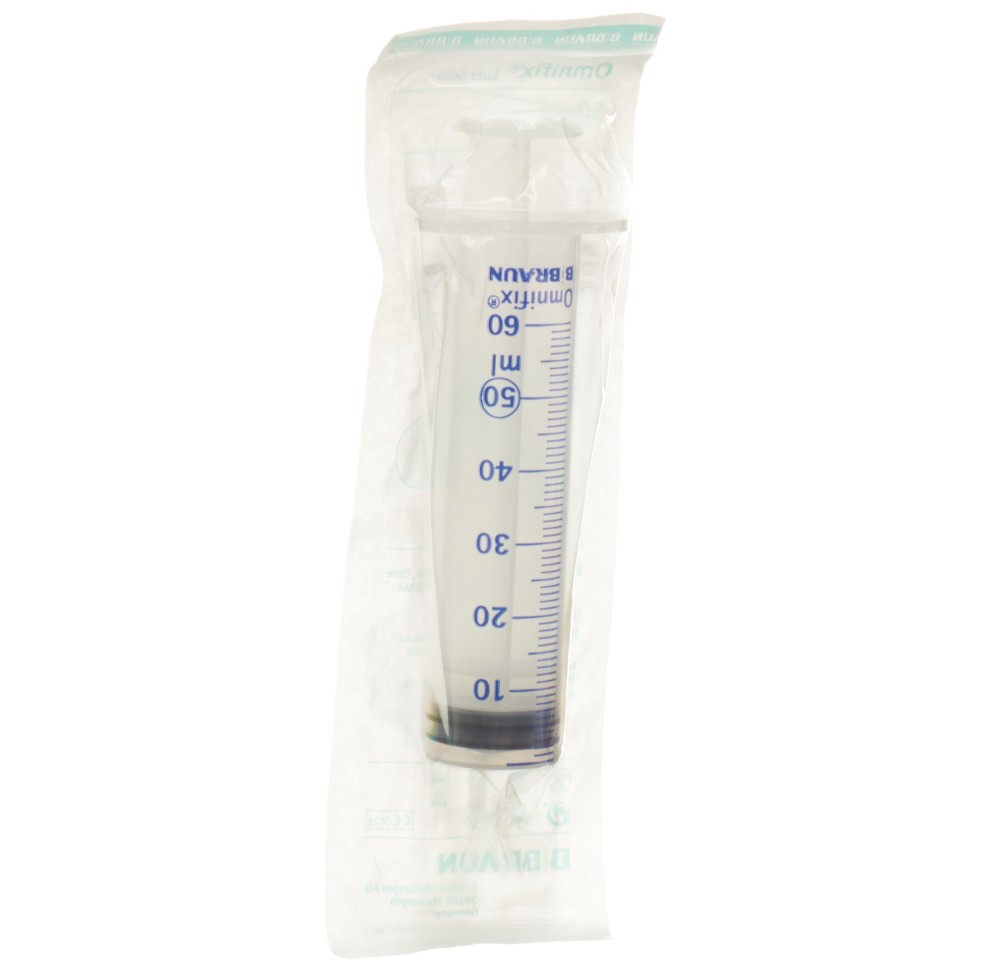 OMNIFIX seringue 50ml luer sans latex