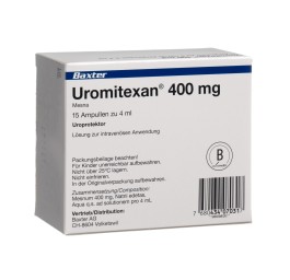 UROMITEXAN sol inj 400 mg/4ml 15 amp 4 ml