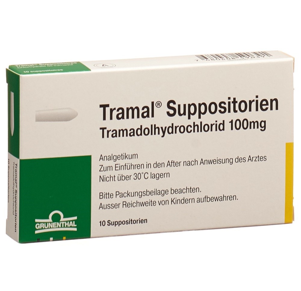 TRAMAL supp 100 mg 10 pce