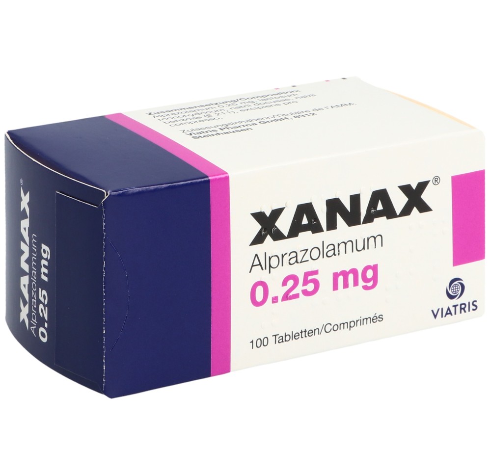 XANAX cpr 0.25 mg 100 pce