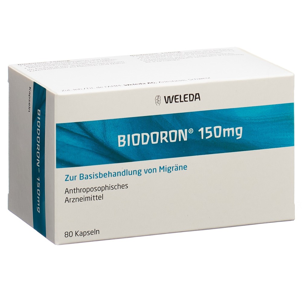 BIODORON caps 150 mg 80 pce