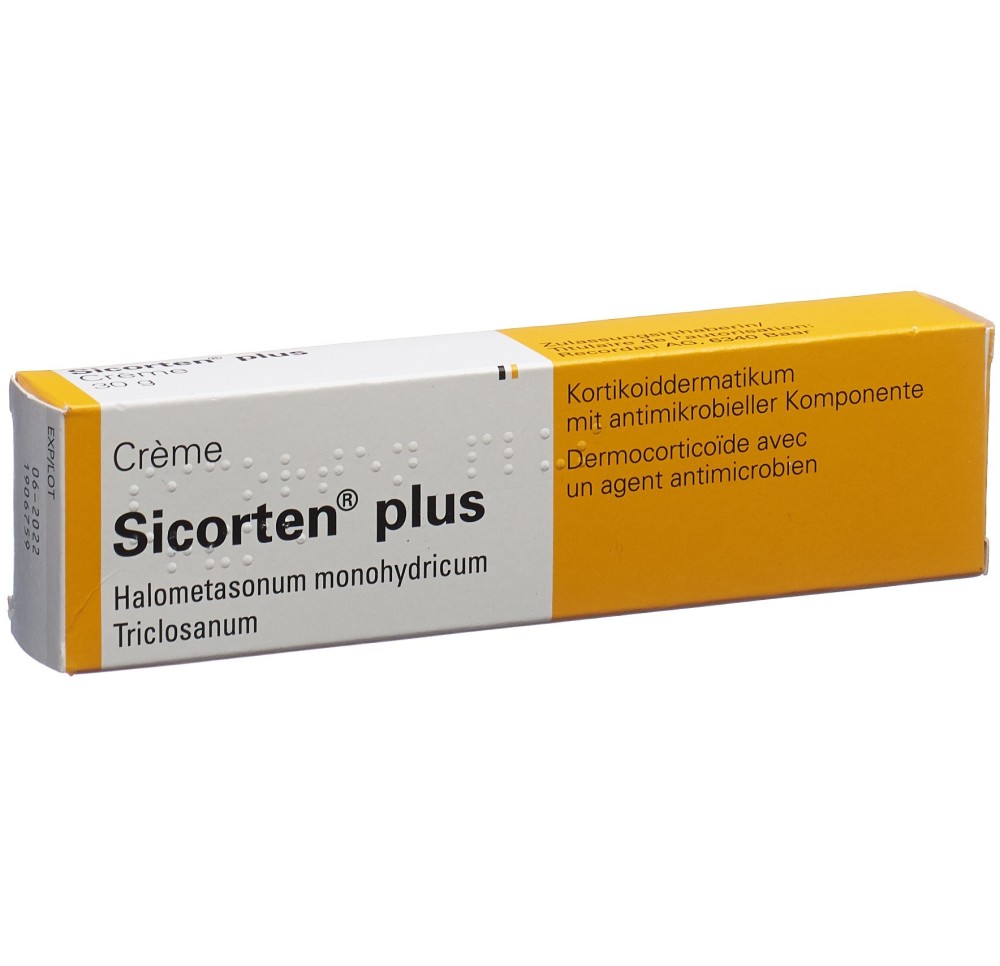 SICORTEN plus crème 0.05 % tb 30 g