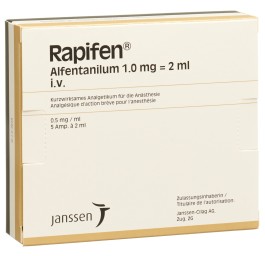 RAPIFEN sol inj 1 mg/2ml 5 amp 2 ml