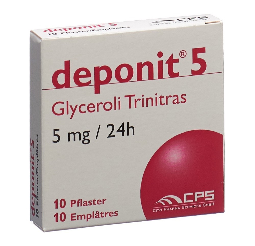 DEPONIT 5 patch mat 5 mg/24h 10 pce