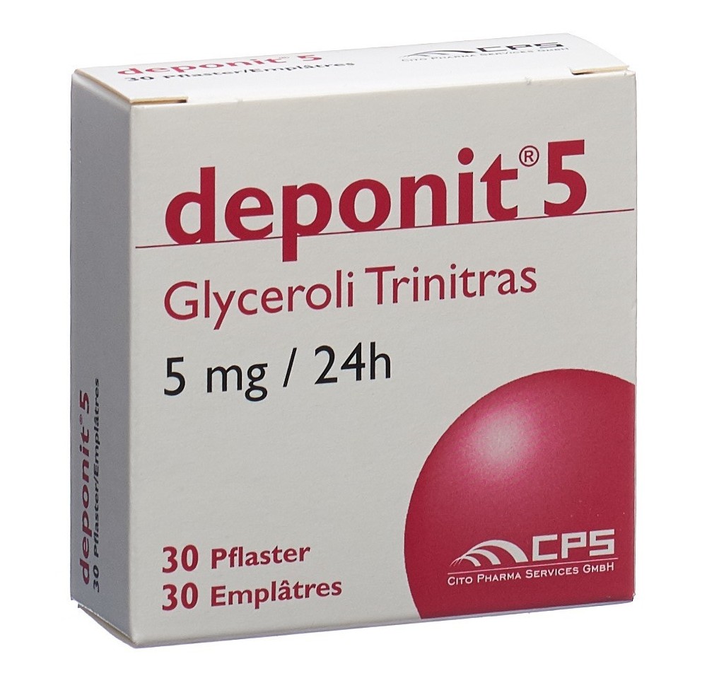 DEPONIT 5 patch mat 5 mg/24h 30 pce
