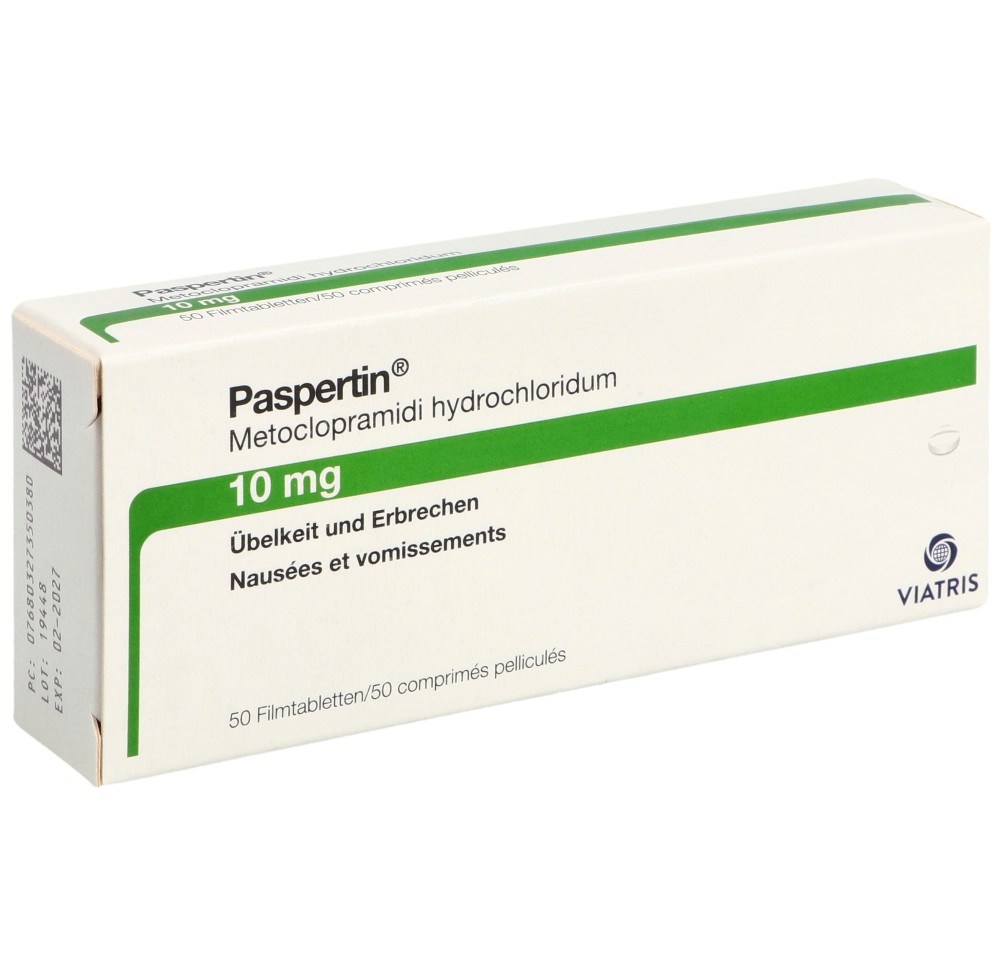 PASPERTIN cpr pell 10 mg 50 pce