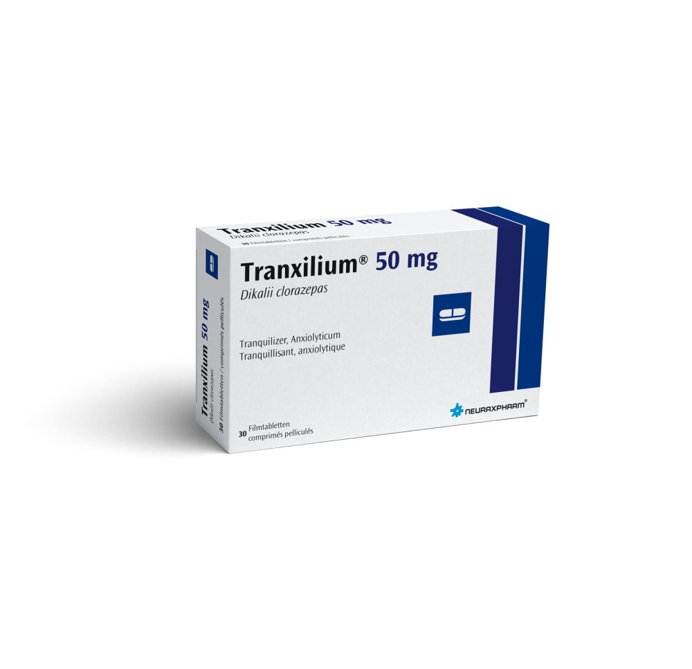 TRANXILIUM cpr pell 50 mg 30 pce