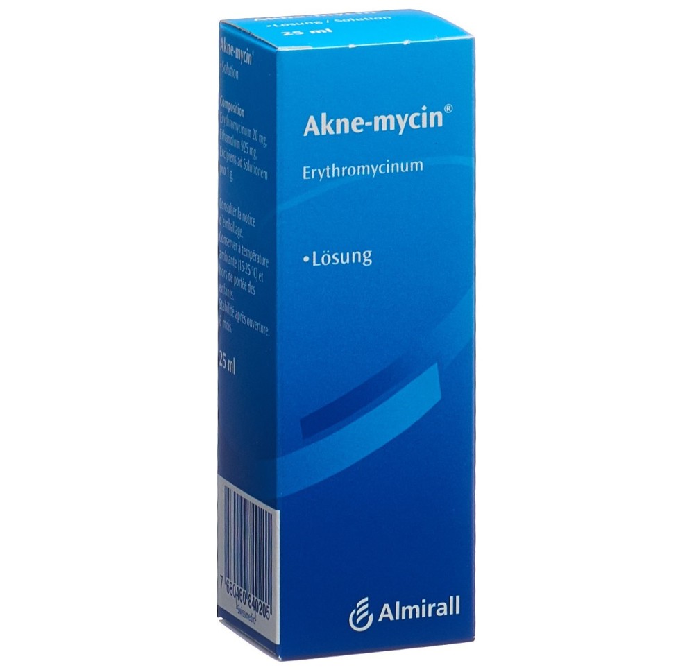 AKNE-MYCIN sol 20 mg/g fl 25 ml
