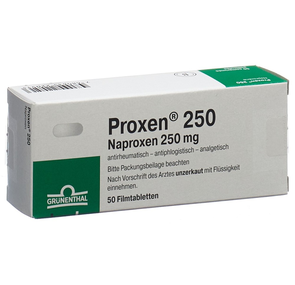 PROXEN cpr pell 250 mg 50 pce