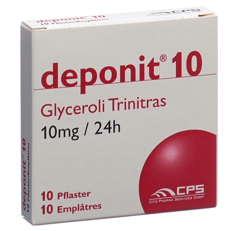 DEPONIT 10 patch mat 10 mg/24h 10 pce