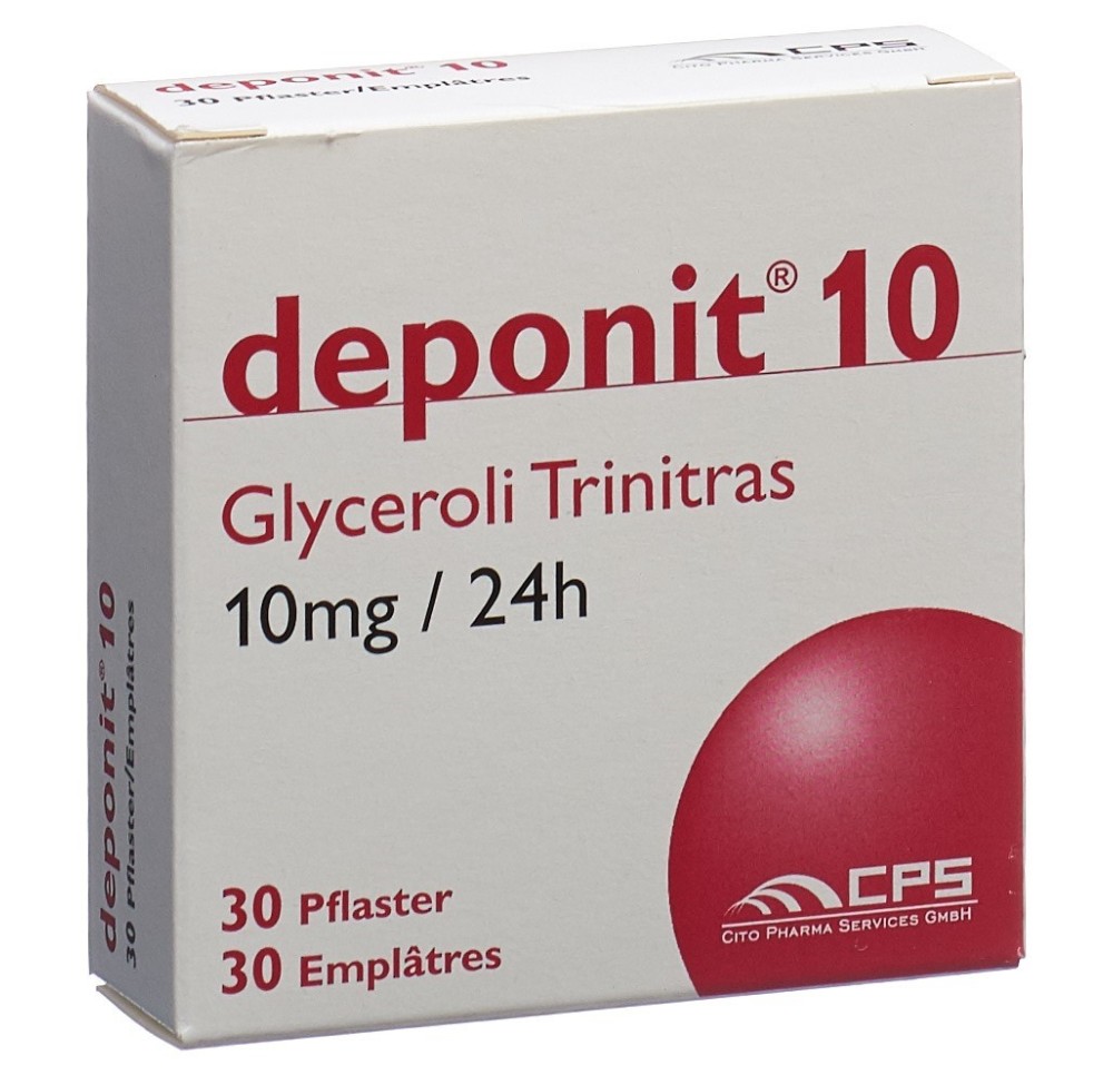 DEPONIT 10 patch mat 10 mg/24h 30 pce