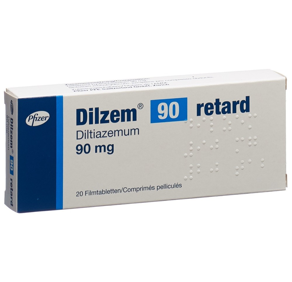 DILZEM Retard cpr pell ret 90 mg 20 pce