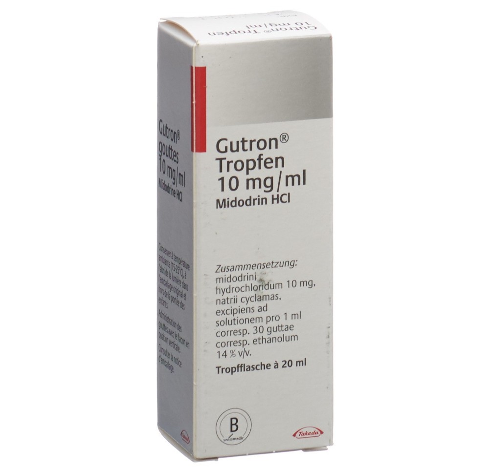 GUTRON gouttes 10 mg/ml fl 20 ml