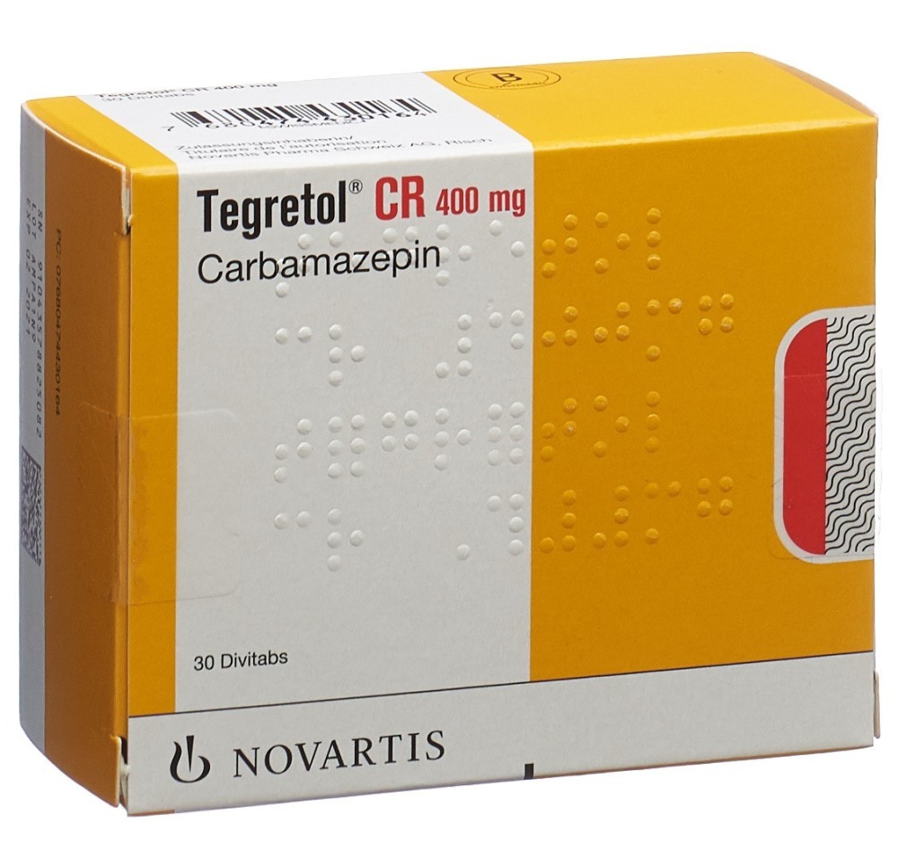 TEGRETOL CR cpr ret 400 mg 30 pce