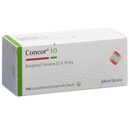 CONCOR cpr pell 10 mg 100 pce
