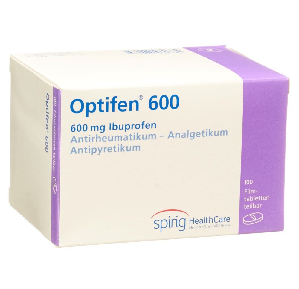 OPTIFEN cpr pell 600 mg 100 pce