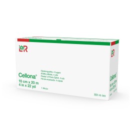 CELLONA attelle 20mx15cm 4couches pliée blanc