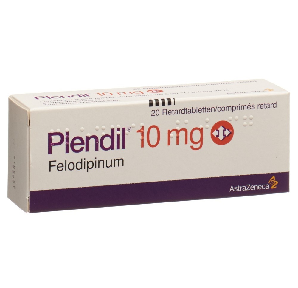PLENDIL cpr ret 10 mg 20 pce