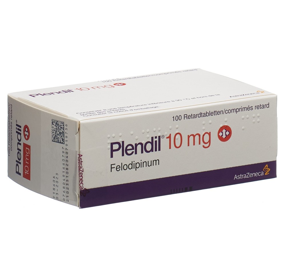 PLENDIL cpr ret 10 mg 100 pce