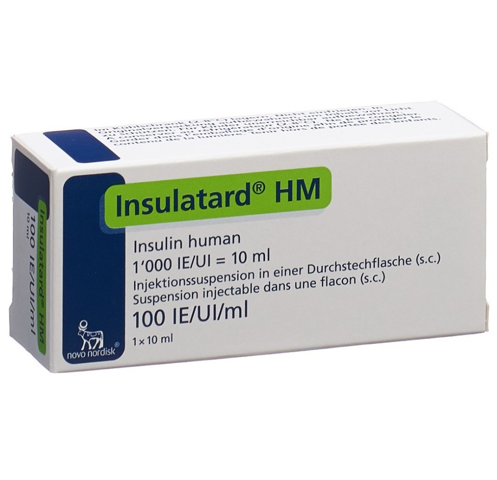 INSULINE Insulatard HM flac 10 ml