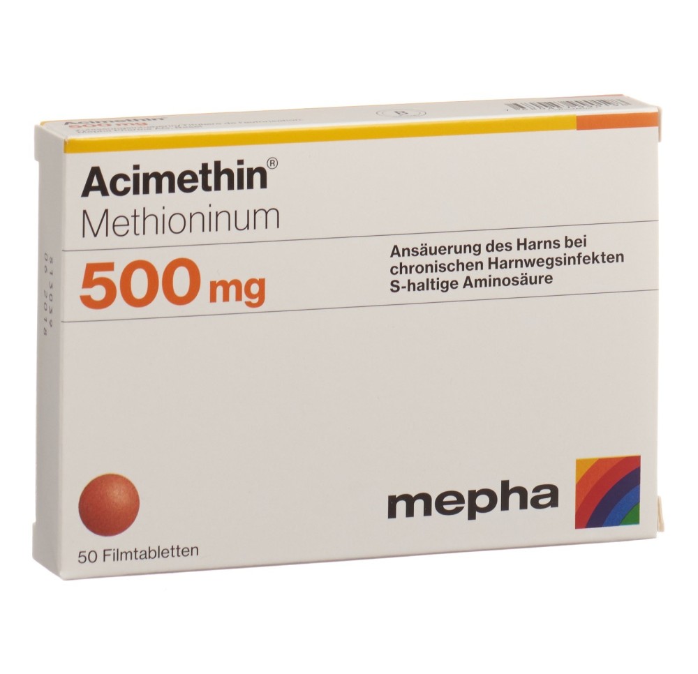 ACIMETHIN cpr pell 500 mg 50 pce