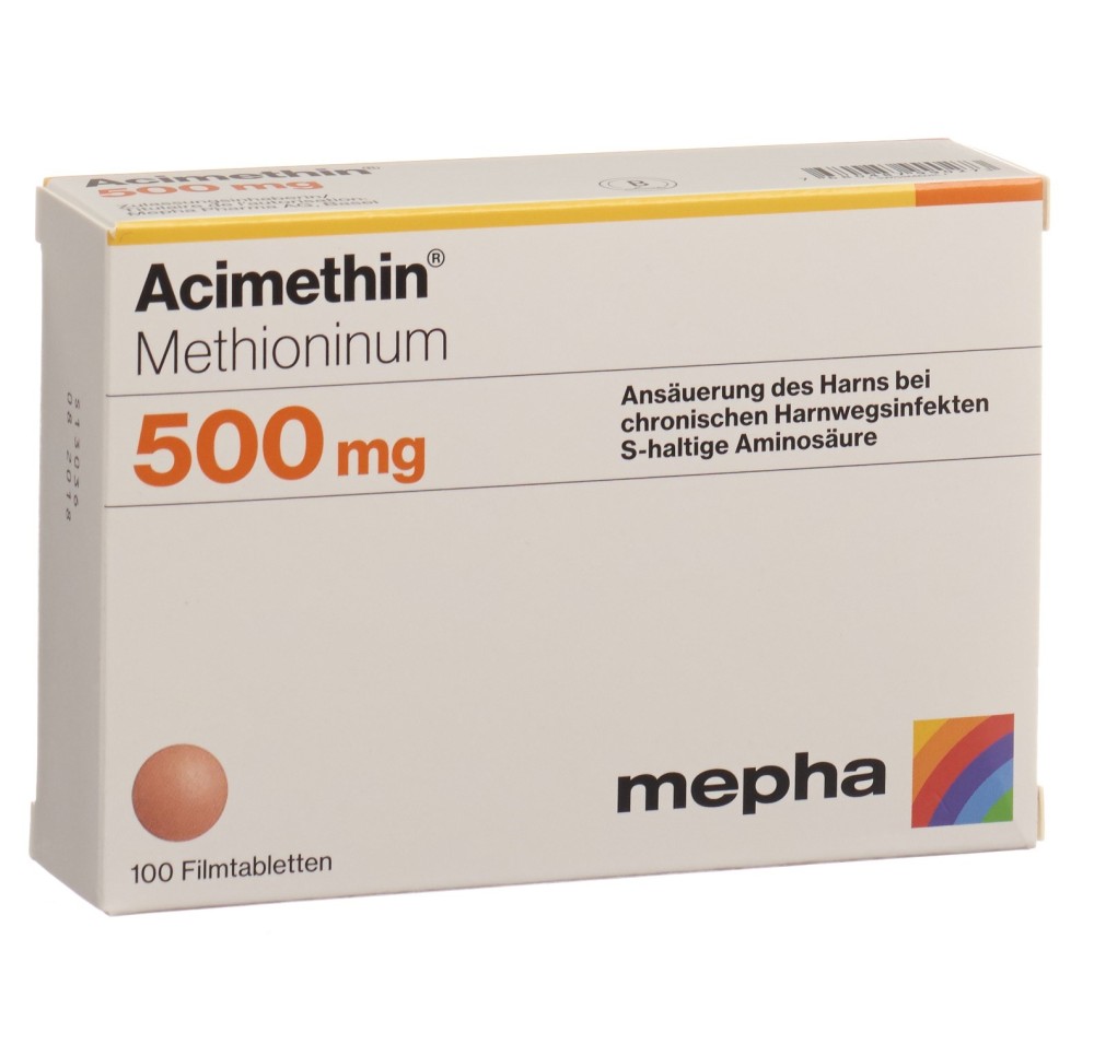 ACIMETHIN cpr pell 500 mg 100 pce