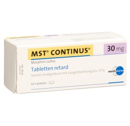 MST CONTINUS cpr ret 30 mg 60 pce