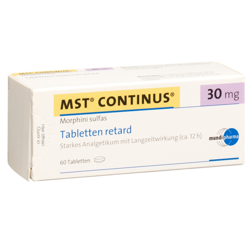 MST CONTINUS cpr ret 30 mg 60 pce