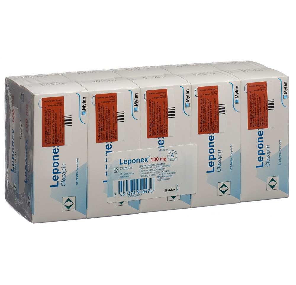 LEPONEX cpr 100 mg 500 pce