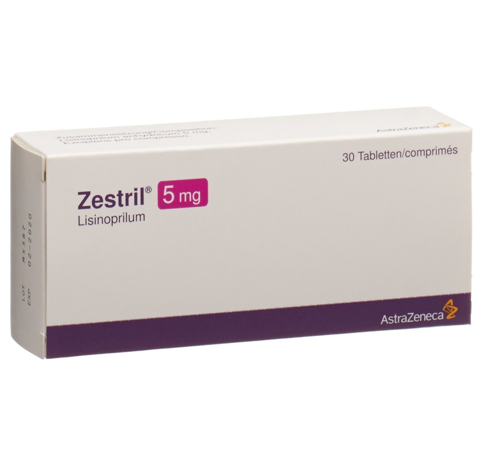 ZESTRIL cpr 5 mg 30 pce