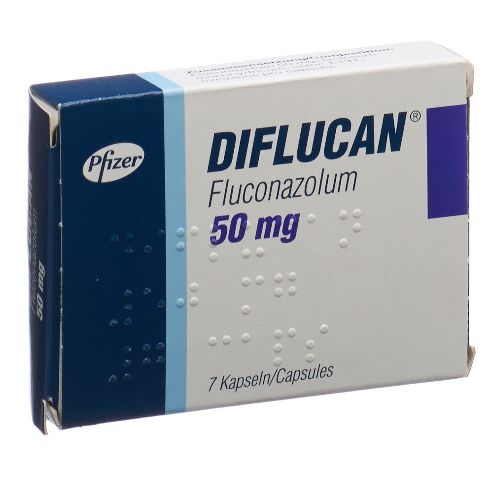 DIFLUCAN caps 50 mg 7 pce