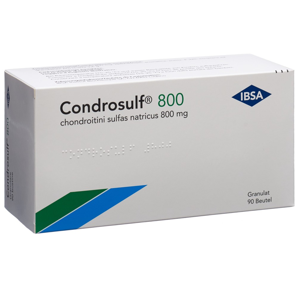 CONDROSULF gran 800 mg sach 90 pce