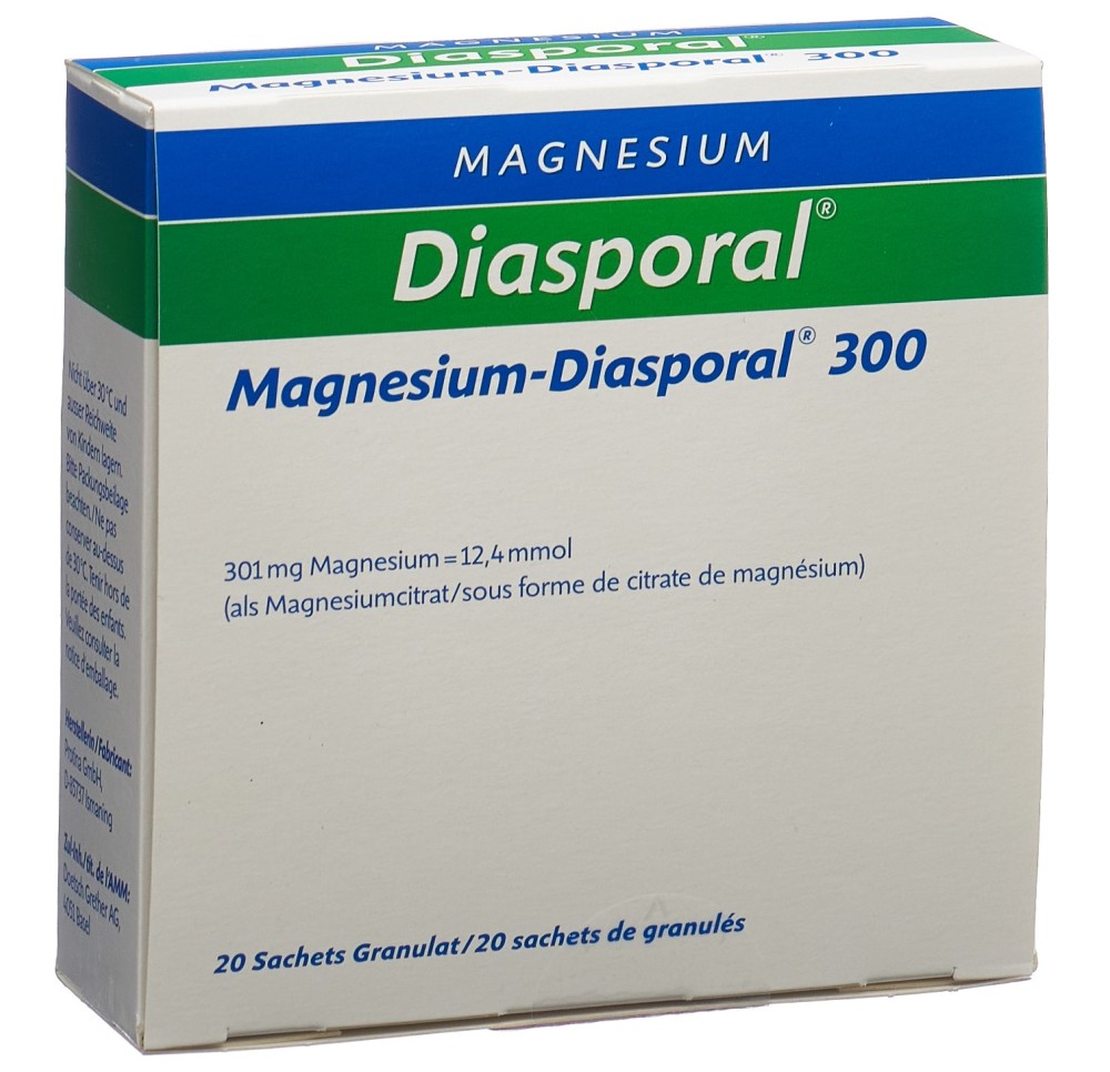MAGNESIUM DIASPORAL 300 mg sach 20 pce