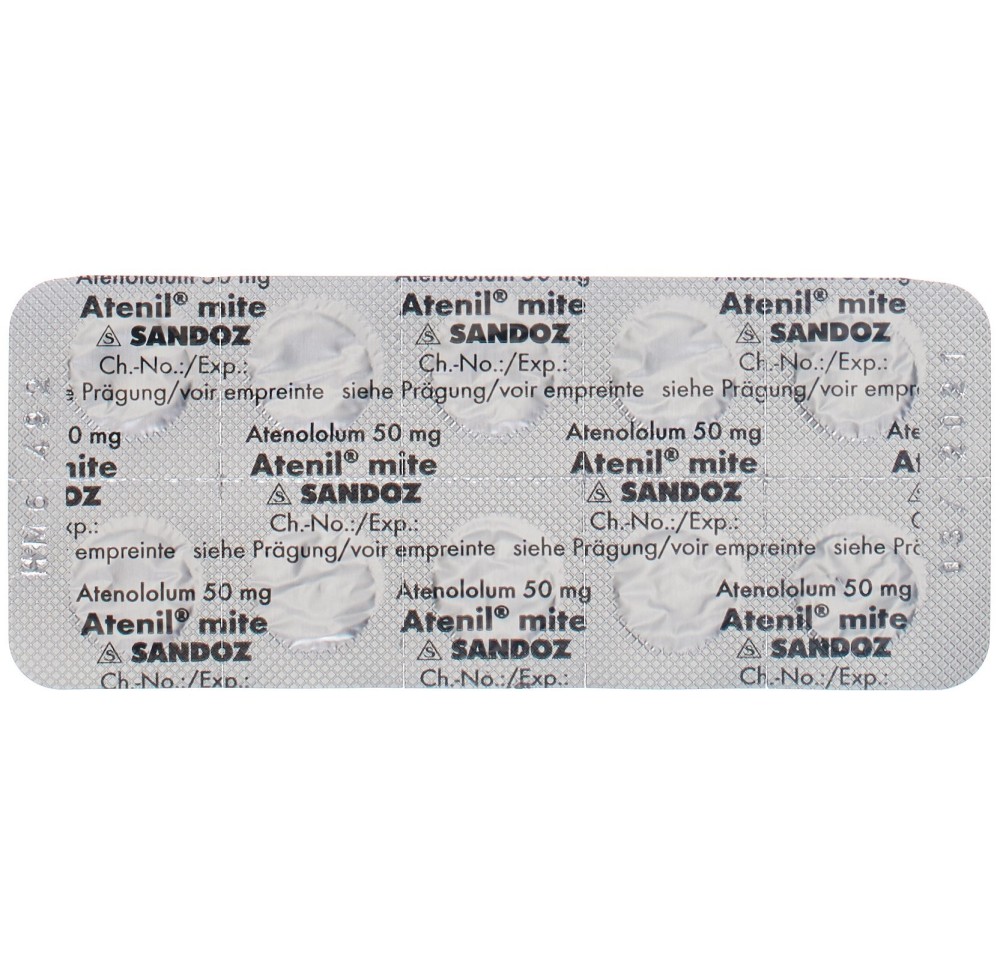 ATENIL mite cpr pell 50 mg 100 pce
