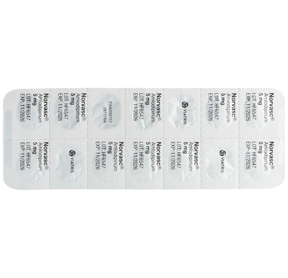 NORVASC cpr 5 mg 100 pce