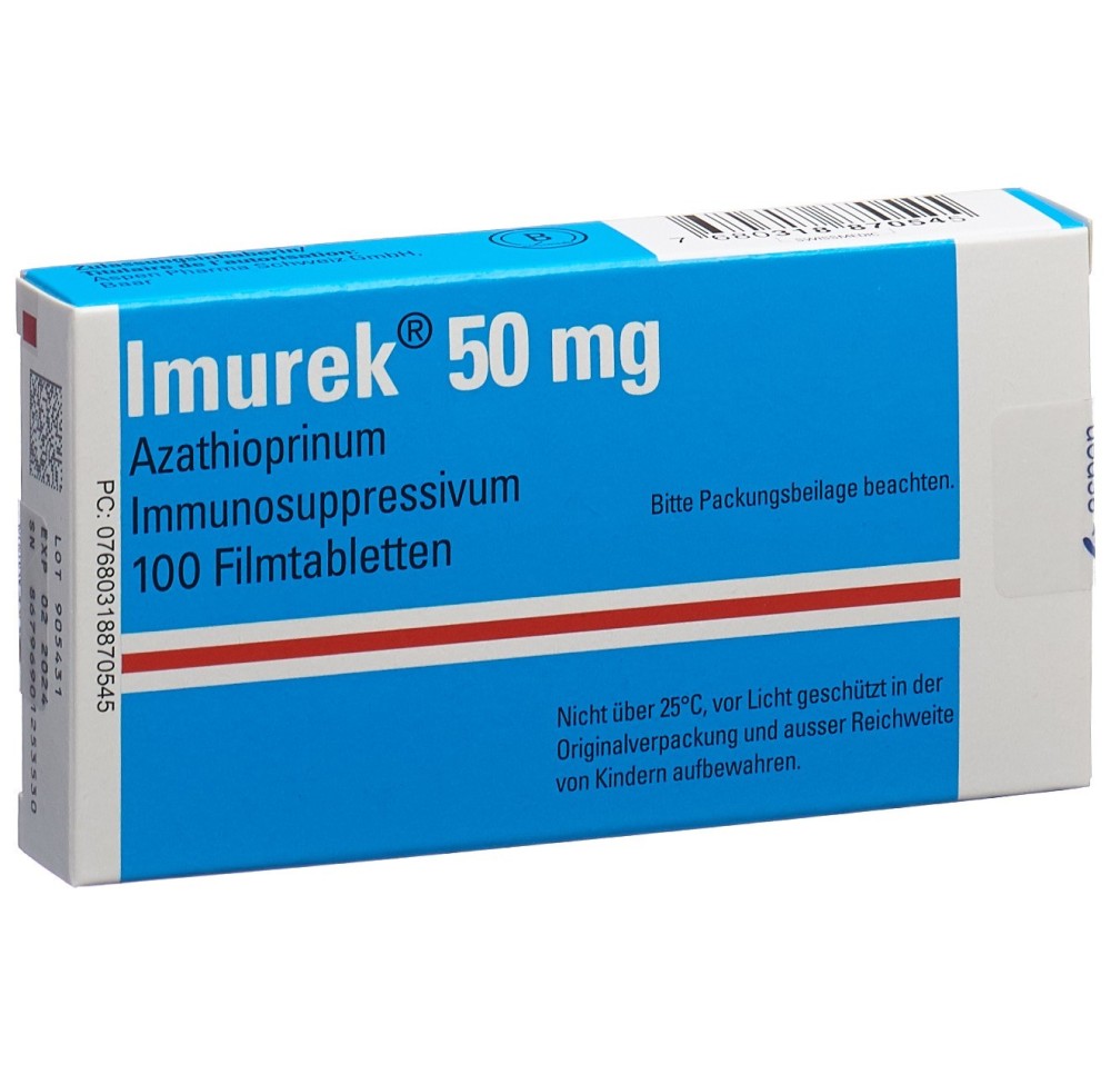 IMUREK cpr pell 50 mg 100 pce