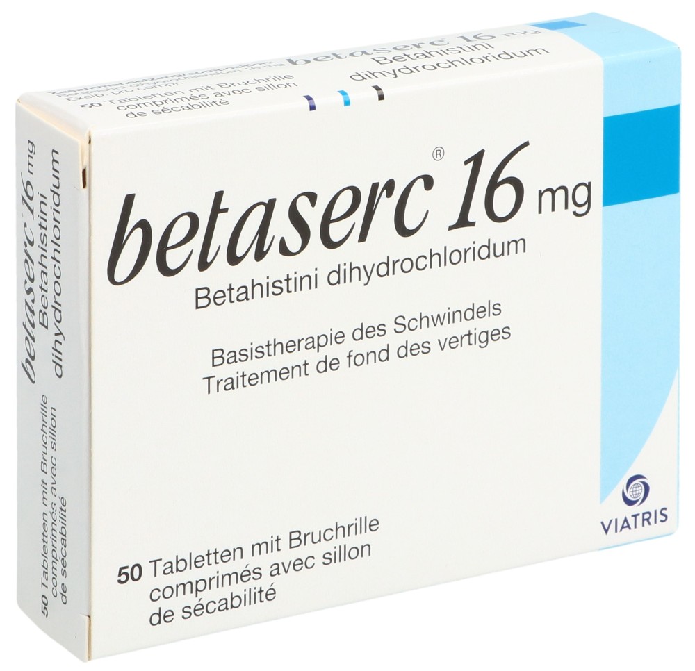 BETASERC cpr 16 mg 50 pce