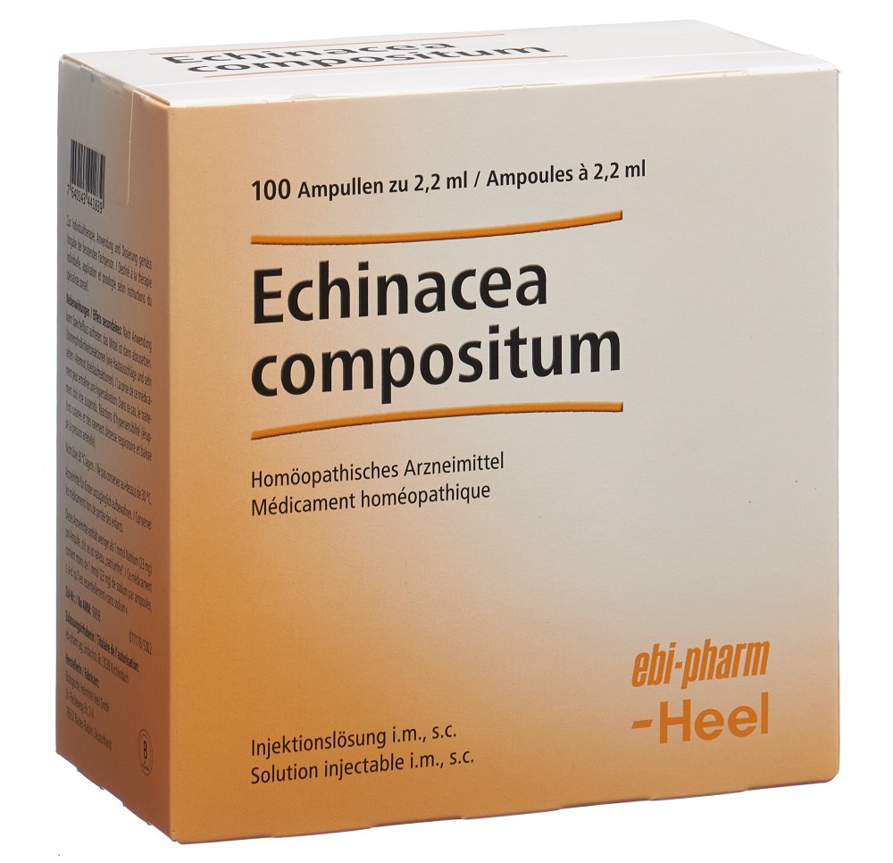 ECHINACEA COMP Heel sol inj 100 amp 2.2 ml