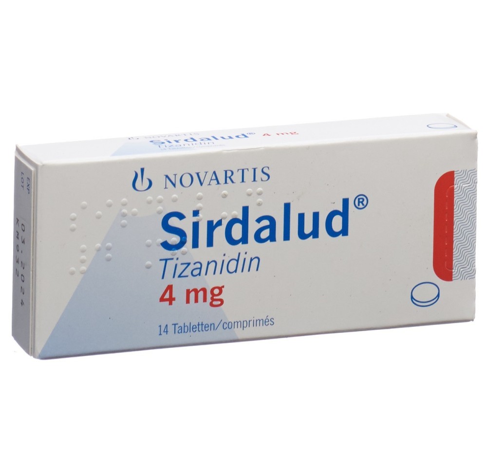 SIRDALUD cpr 4 mg 14 pce