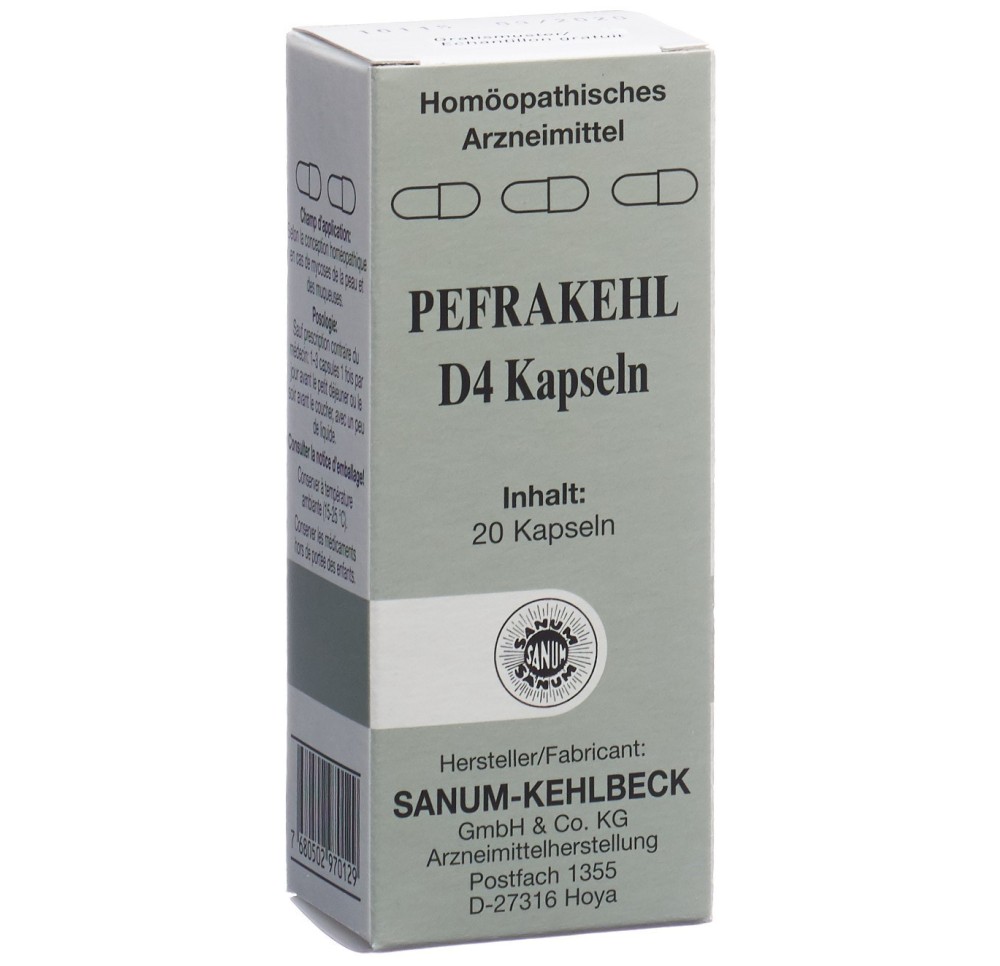 PEFRAKEHL caps 4 D 20 pce