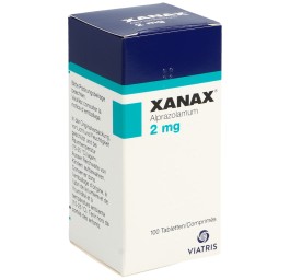 XANAX cpr 2 mg bte 100 pce