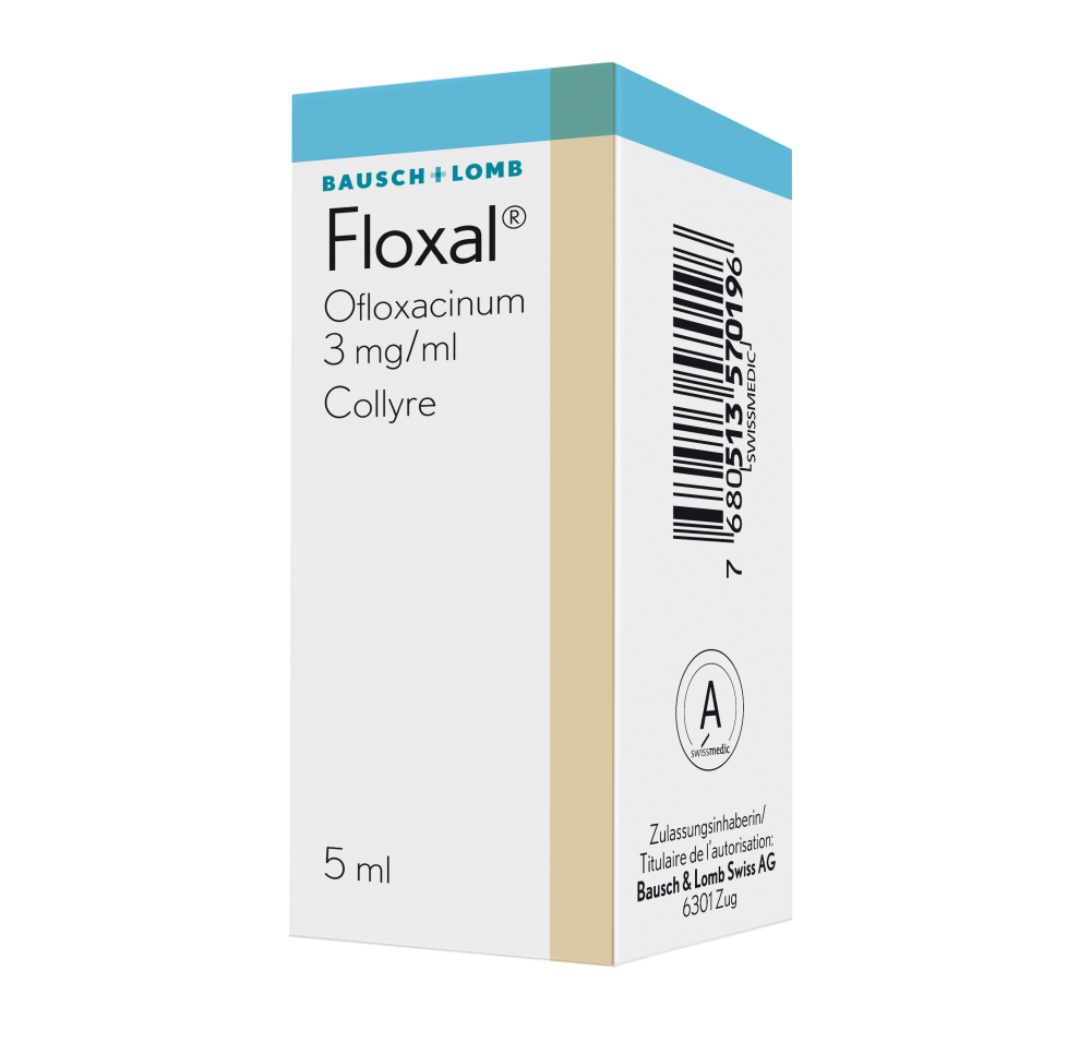 FLOXAL gtt opht 0.3 % fl 5 ml