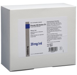 PROCAINE HCL Amino 100 mg/5ml 100 amp 5 ml