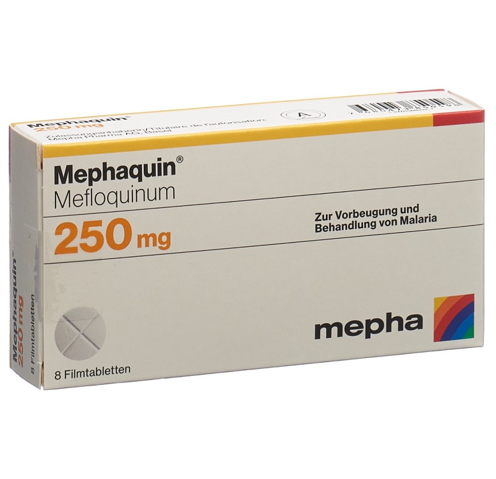 MEPHAQUIN cpr pell 250 mg 8 pce