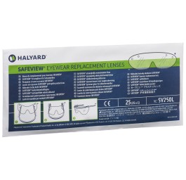 SAFEVIEW verres de rechange 10 sach 25 pce
