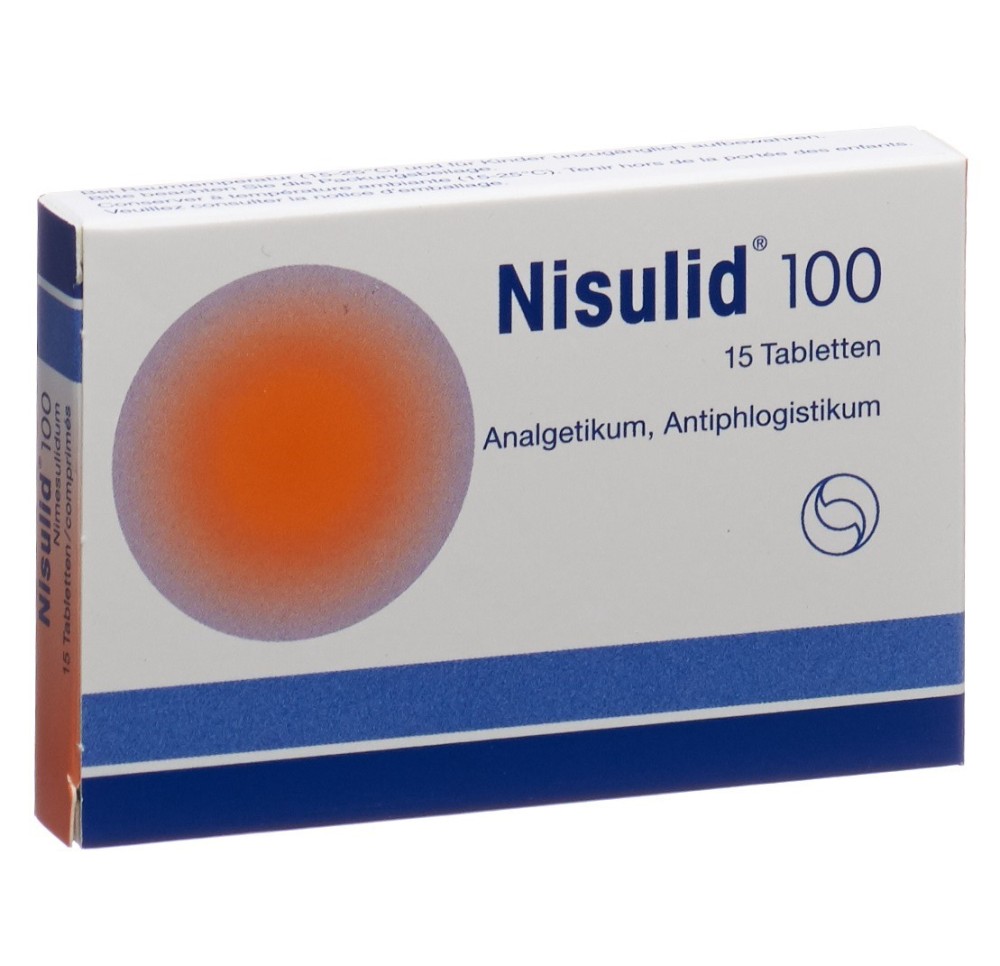 NISULID cpr 100 mg 15 pce