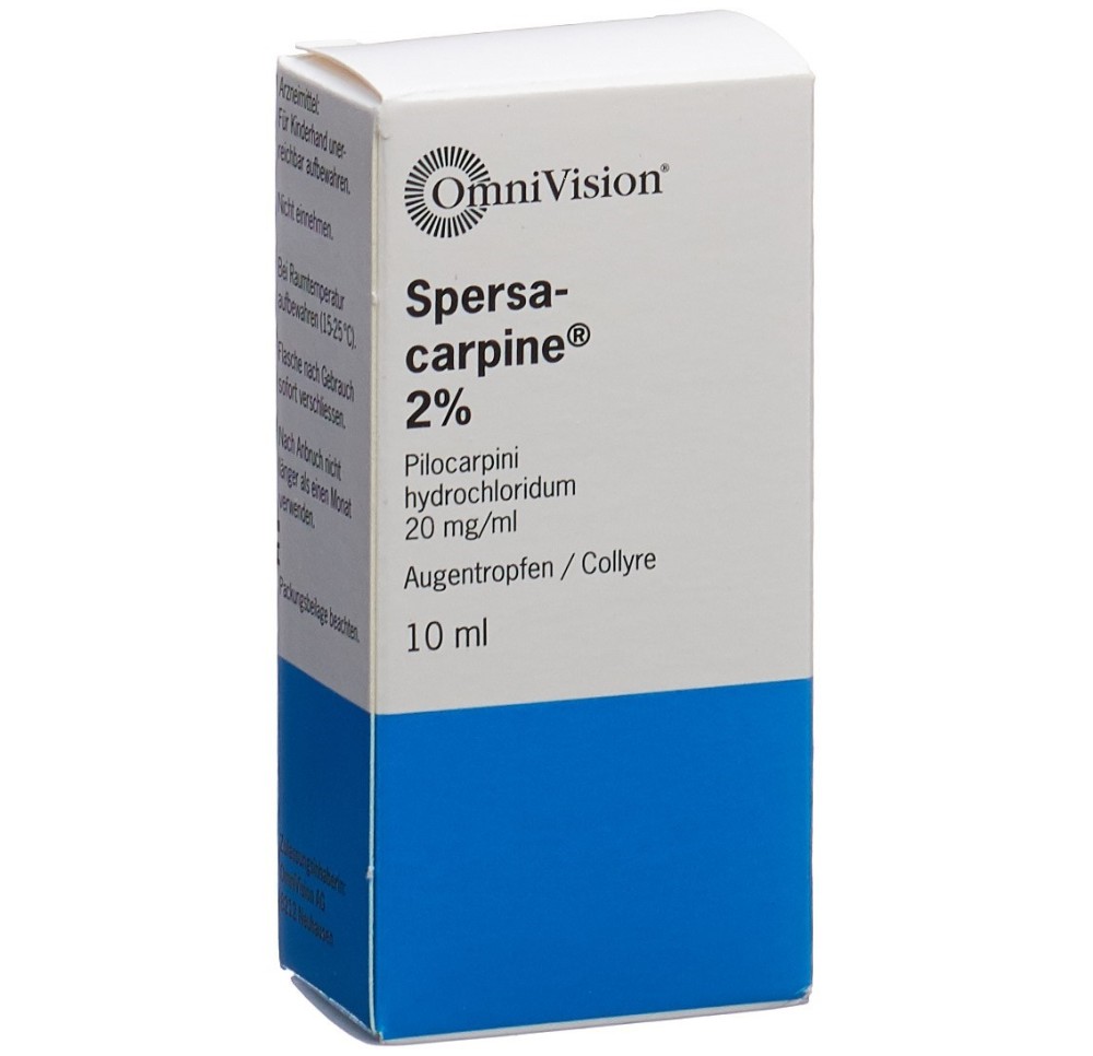 SPERSACARPINE gtt opht 2 % fl 10 ml