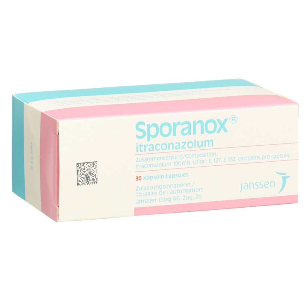 SPORANOX caps 100 mg 30 pce