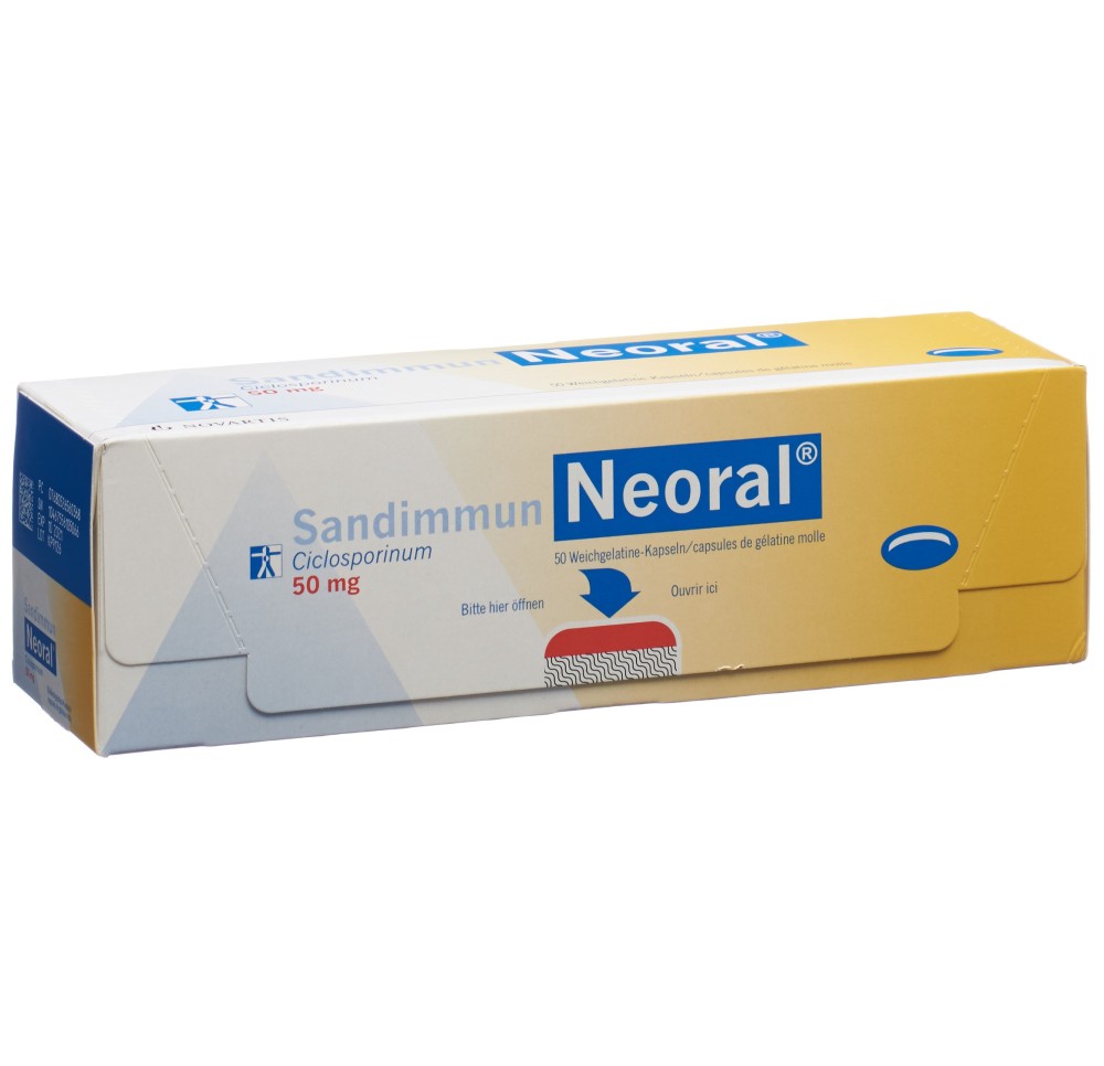 SANDIMMUN NEORAL caps 50 mg 50 pce